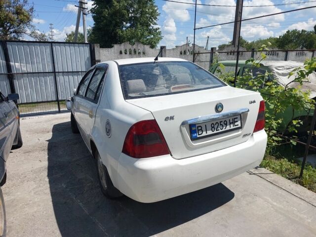 Белый Джили ЦК, объемом двигателя 1.5 л и пробегом 125 тыс. км за 700 $, фото 3 на Automoto.ua