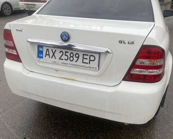 Белый Джили ЦК, объемом двигателя 1.5 л и пробегом 140 тыс. км за 1500 $, фото 1 на Automoto.ua