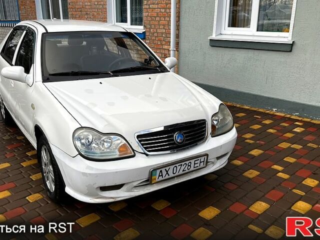 Белый Джили ЦК, объемом двигателя 1.5 л и пробегом 106 тыс. км за 1500 $, фото 1 на Automoto.ua