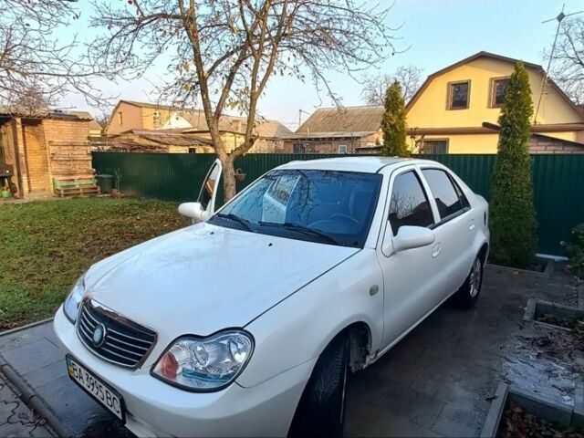 Белый Джили ЦК, объемом двигателя 1.5 л и пробегом 140 тыс. км за 3000 $, фото 1 на Automoto.ua