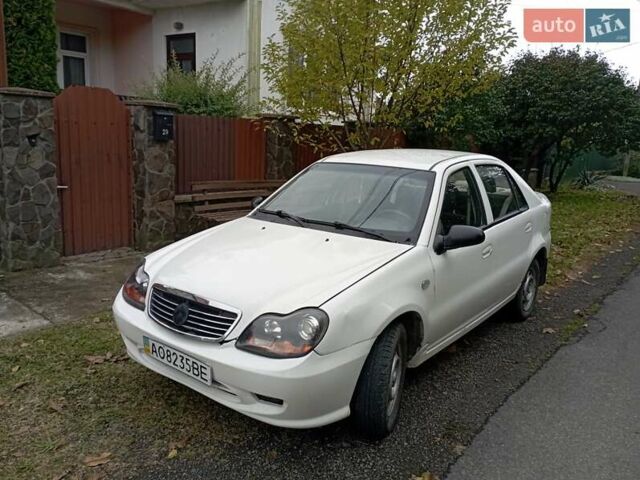 Белый Джили ЦК, объемом двигателя 1.5 л и пробегом 144 тыс. км за 1600 $, фото 2 на Automoto.ua