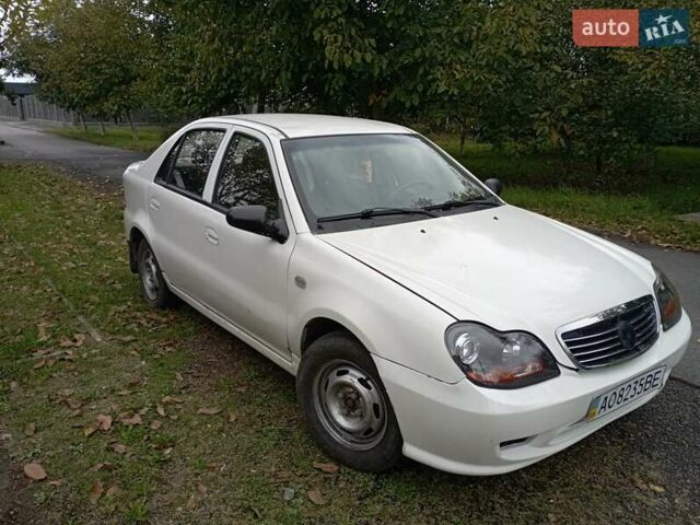 Белый Джили ЦК, объемом двигателя 1.5 л и пробегом 144 тыс. км за 1600 $, фото 1 на Automoto.ua