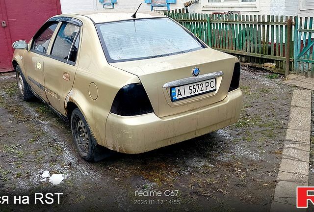 Бежевый Джили ЦК, объемом двигателя 1.5 л и пробегом 215 тыс. км за 1250 $, фото 3 на Automoto.ua