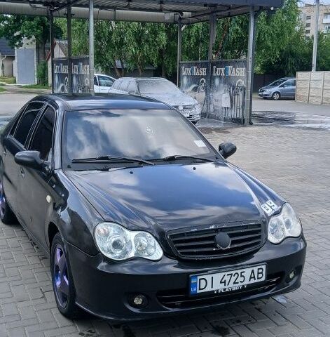 Черный Джили ЦК, объемом двигателя 1.5 л и пробегом 260 тыс. км за 1800 $, фото 1 на Automoto.ua