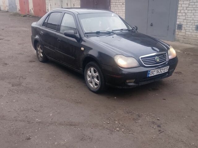 Черный Джили ЦК, объемом двигателя 1.3 л и пробегом 225 тыс. км за 500 $, фото 1 на Automoto.ua