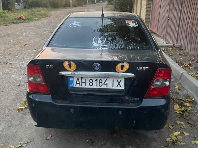 Джилі ЦК 2007 у Запоріжжя на Automoto.ua Чорний Джилі ЦК, об'ємом двигуна 1.5 л та пробігом 201 тис. км за 832 $, фото 3 на Automoto.ua