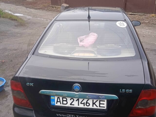 Черный Джили ЦК, объемом двигателя 1.5 л и пробегом 240 тыс. км за 1662 $, фото 7 на Automoto.ua