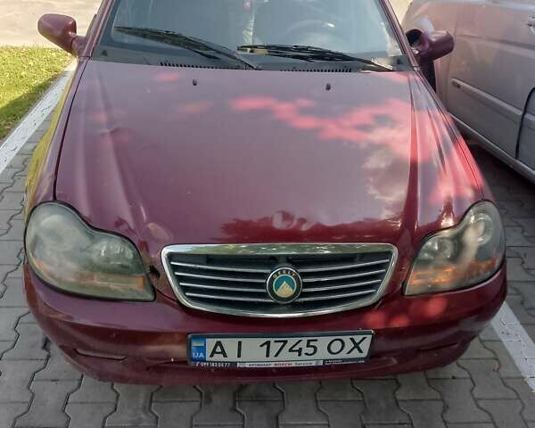 Красный Джили ЦК, объемом двигателя 1.5 л и пробегом 150 тыс. км за 1000 $, фото 1 на Automoto.ua