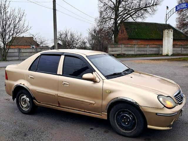 Желтый Джили ЦК, объемом двигателя 1.5 л и пробегом 194 тыс. км за 1200 $, фото 2 на Automoto.ua