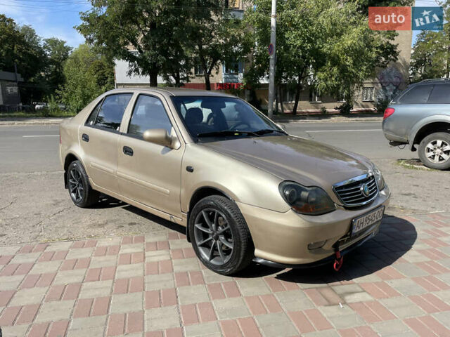 Желтый Джили ЦК, объемом двигателя 1.5 л и пробегом 238 тыс. км за 2700 $, фото 1 на Automoto.ua