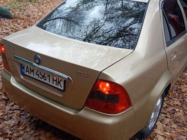 Желтый Джили ЦК, объемом двигателя 1.5 л и пробегом 209 тыс. км за 1400 $, фото 9 на Automoto.ua