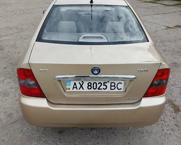 Желтый Джили ЦК, объемом двигателя 1.5 л и пробегом 253 тыс. км за 1400 $, фото 4 на Automoto.ua