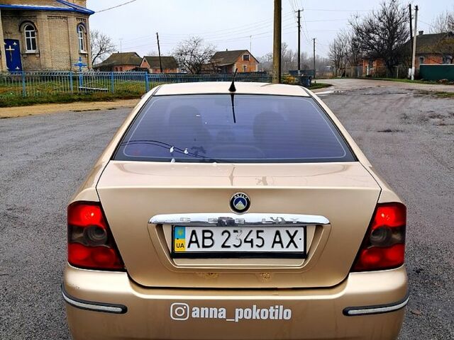 Желтый Джили ЦК, объемом двигателя 1.5 л и пробегом 194 тыс. км за 1200 $, фото 1 на Automoto.ua