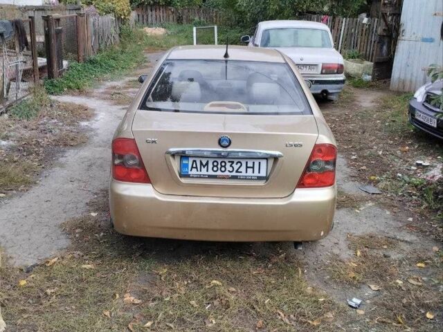 Желтый Джили ЦК, объемом двигателя 1.5 л и пробегом 97 тыс. км за 1750 $, фото 1 на Automoto.ua
