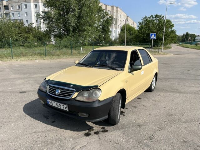 Желтый Джили ЦК, объемом двигателя 1.5 л и пробегом 180 тыс. км за 1300 $, фото 1 на Automoto.ua