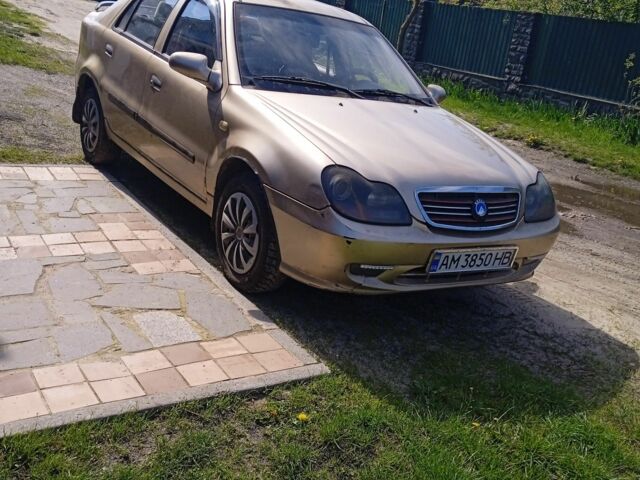 Жовтий Джилі ЦК, об'ємом двигуна 1.5 л та пробігом 80 тис. км за 1300 $, фото 6 на Automoto.ua