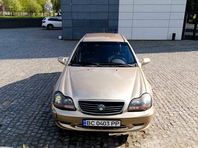 Желтый Джили ЦК, объемом двигателя 1.5 л и пробегом 150 тыс. км за 1700 $, фото 1 на Automoto.ua