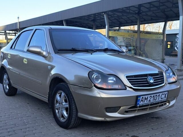 Желтый Джили ЦК, объемом двигателя 1.5 л и пробегом 103 тыс. км за 1750 $, фото 1 на Automoto.ua