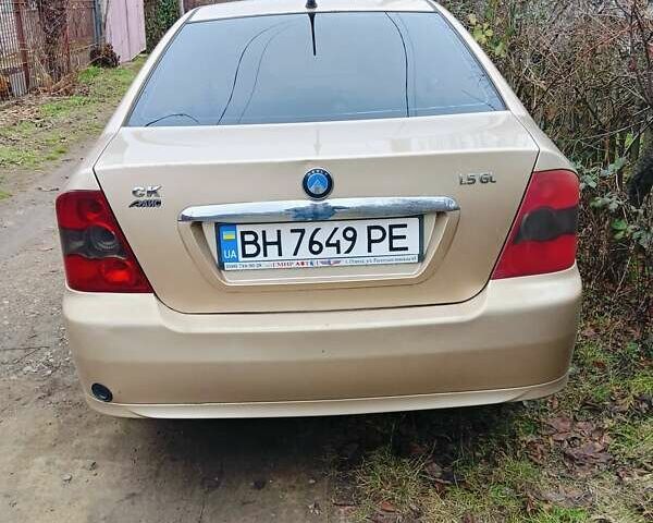 Желтый Джили ЦК, объемом двигателя 1.5 л и пробегом 171 тыс. км за 1300 $, фото 5 на Automoto.ua