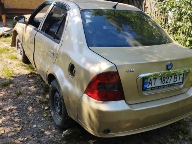 Желтый Джили ЦК, объемом двигателя 1.5 л и пробегом 175 тыс. км за 550 $, фото 3 на Automoto.ua