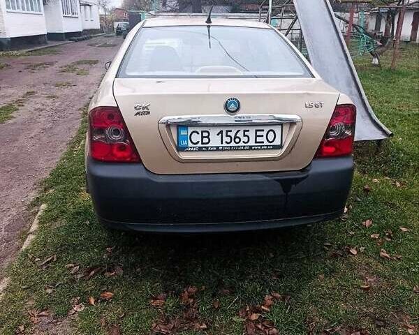 Жовтий Джилі ЦК, об'ємом двигуна 1.5 л та пробігом 97 тис. км за 1750 $, фото 1 на Automoto.ua