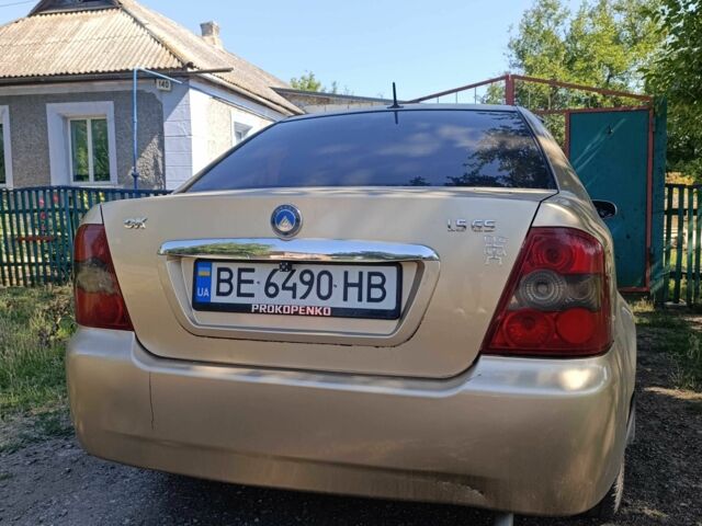 Желтый Джили ЦК, объемом двигателя 1.5 л и пробегом 143 тыс. км за 2300 $, фото 1 на Automoto.ua