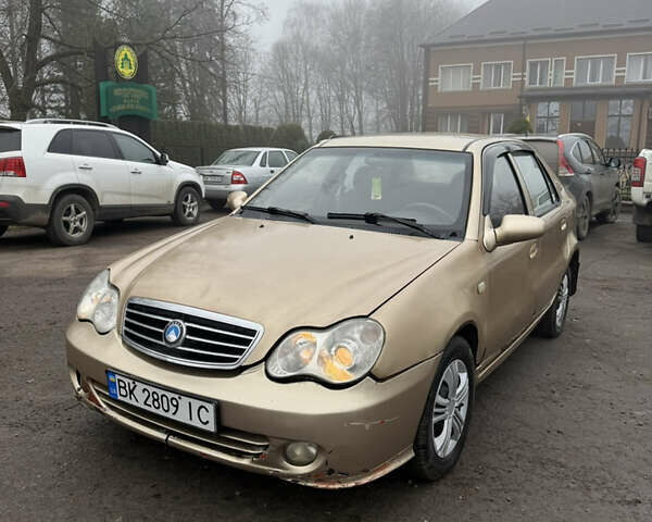 Жовтий Джилі ЦК, об'ємом двигуна 1.5 л та пробігом 220 тис. км за 1100 $, фото 1 на Automoto.ua