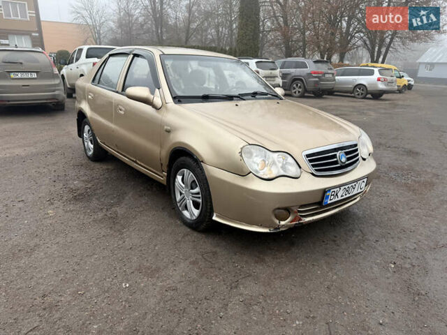 Жовтий Джилі ЦК, об'ємом двигуна 1.5 л та пробігом 220 тис. км за 1100 $, фото 7 на Automoto.ua