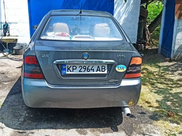 Сірий Джилі ЦК, об'ємом двигуна 1.5 л та пробігом 280 тис. км за 1020 $, фото 1 на Automoto.ua