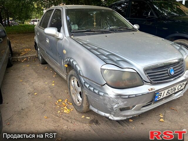 Серый Джили ЦК, объемом двигателя 1.5 л и пробегом 250 тыс. км за 1000 $, фото 1 на Automoto.ua