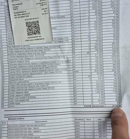 Серый Джили ЦК, объемом двигателя 1.5 л и пробегом 153 тыс. км за 1300 $, фото 14 на Automoto.ua