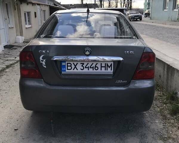 Серый Джили ЦК, объемом двигателя 1.5 л и пробегом 120 тыс. км за 2350 $, фото 4 на Automoto.ua