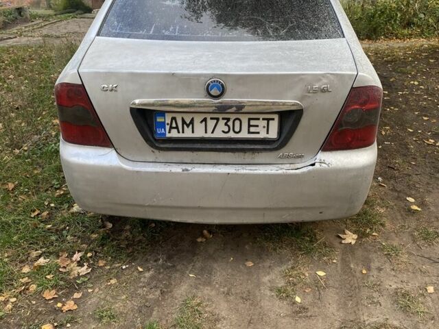 Сірий Джилі ЦК, об'ємом двигуна 1.5 л та пробігом 168 тис. км за 1700 $, фото 1 на Automoto.ua