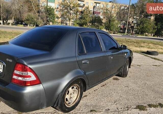 Сірий Джилі ЦК, об'ємом двигуна 1.5 л та пробігом 46 тис. км за 2500 $, фото 1 на Automoto.ua