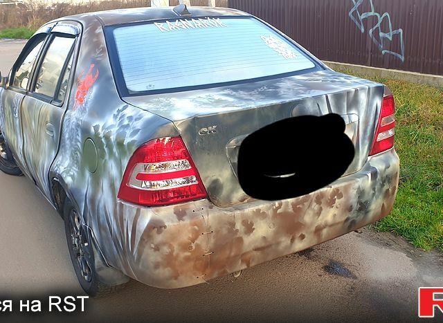 Сірий Джилі ЦК, об'ємом двигуна 1.5 л та пробігом 240 тис. км за 650 $, фото 3 на Automoto.ua