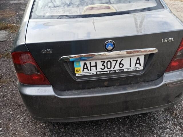 Серый Джили ЦК, объемом двигателя 1.5 л и пробегом 194 тыс. км за 2021 $, фото 1 на Automoto.ua