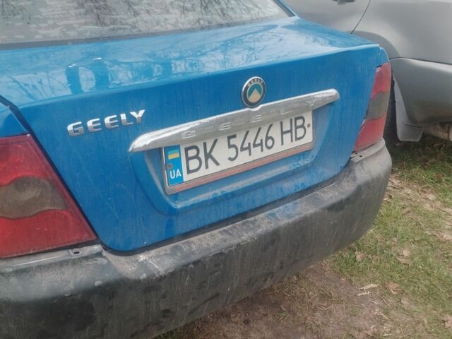 Синий Джили ЦК, объемом двигателя 1.5 л и пробегом 15 тыс. км за 550 $, фото 2 на Automoto.ua