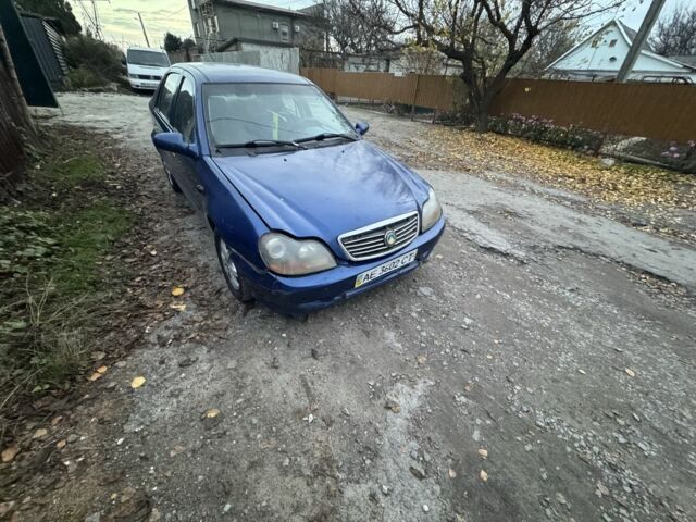 Синий Джили ЦК, объемом двигателя 1.5 л и пробегом 200 тыс. км за 900 $, фото 1 на Automoto.ua