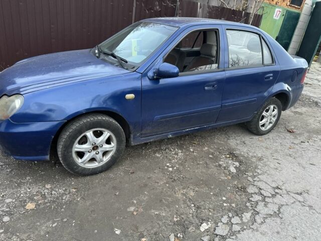 Синий Джили ЦК, объемом двигателя 1.5 л и пробегом 200 тыс. км за 900 $, фото 4 на Automoto.ua