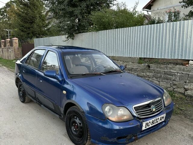 Синий Джили ЦК, объемом двигателя 1.5 л и пробегом 2 тыс. км за 800 $, фото 2 на Automoto.ua