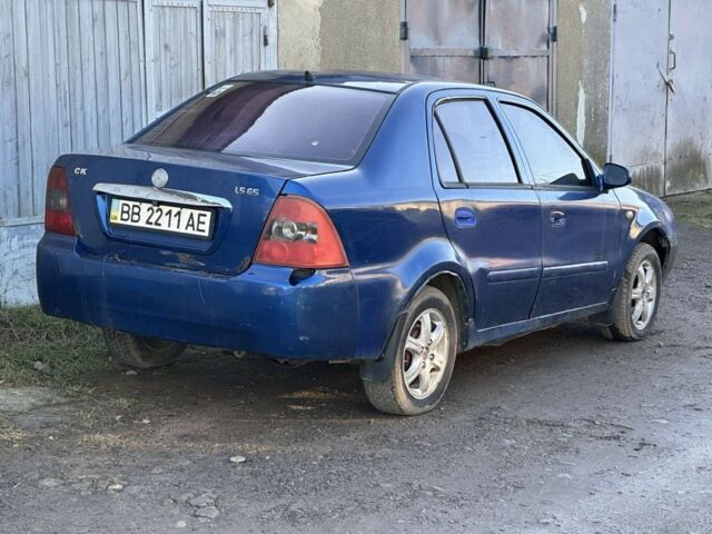 Синій Джилі ЦК, об'ємом двигуна 1.5 л та пробігом 240 тис. км за 500 $, фото 4 на Automoto.ua