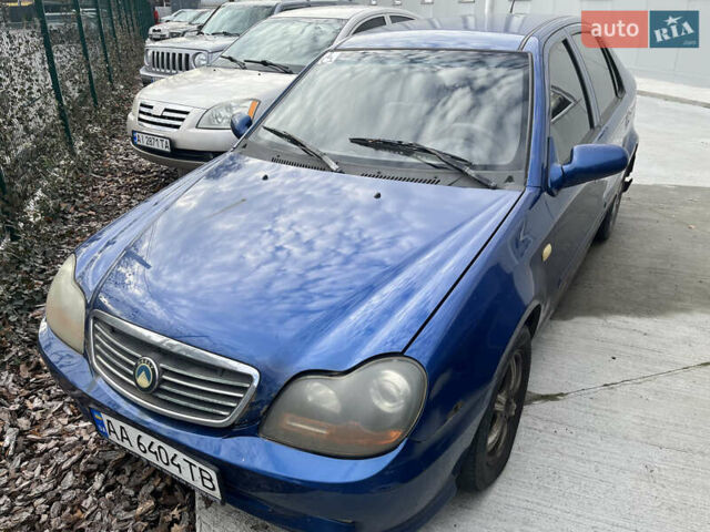 Синий Джили ЦК, объемом двигателя 1.5 л и пробегом 140 тыс. км за 2000 $, фото 1 на Automoto.ua