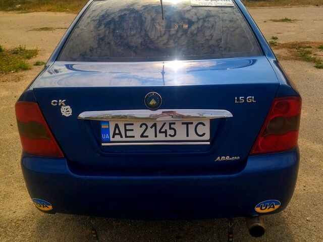 Синий Джили ЦК, объемом двигателя 1.5 л и пробегом 112 тыс. км за 2350 $, фото 10 на Automoto.ua