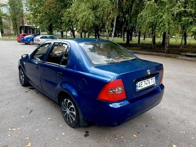Синий Джили ЦК, объемом двигателя 1.5 л и пробегом 286 тыс. км за 2008 $, фото 3 на Automoto.ua