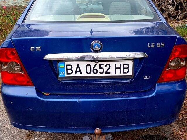 Синій Джилі ЦК, об'ємом двигуна 1.5 л та пробігом 184 тис. км за 1500 $, фото 5 на Automoto.ua