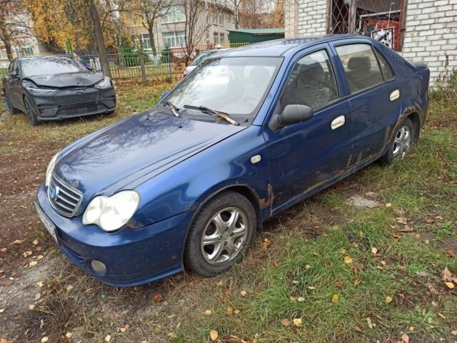 Синий Джили ЦК, объемом двигателя 1.5 л и пробегом 247 тыс. км за 1090 $, фото 7 на Automoto.ua