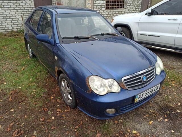 Синий Джили ЦК, объемом двигателя 1.5 л и пробегом 247 тыс. км за 1090 $, фото 1 на Automoto.ua