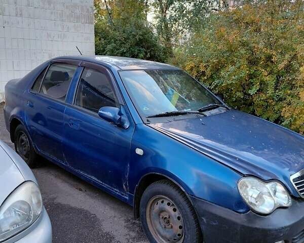 Синий Джили ЦК, объемом двигателя 1.5 л и пробегом 300 тыс. км за 1500 $, фото 1 на Automoto.ua