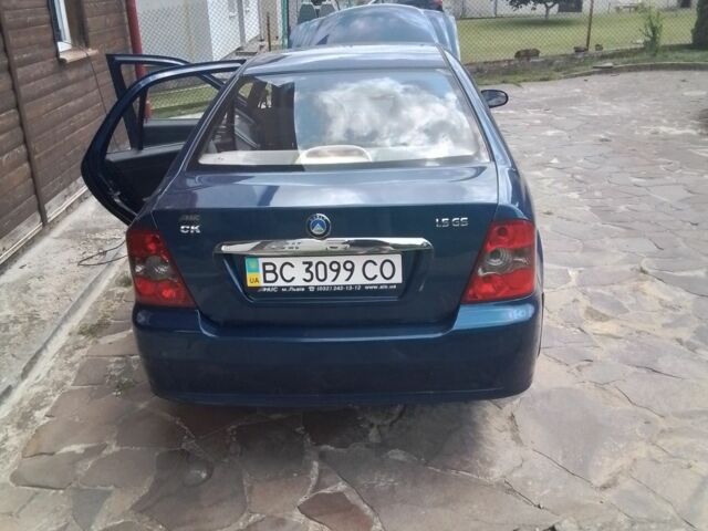 Синий Джили ЦК, объемом двигателя 1.5 л и пробегом 42 тыс. км за 2906 $, фото 2 на Automoto.ua