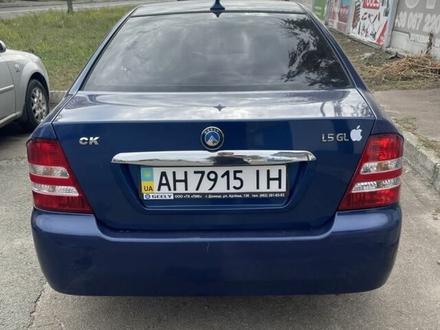 Синий Джили ЦК, объемом двигателя 1.5 л и пробегом 60 тыс. км за 2500 $, фото 6 на Automoto.ua